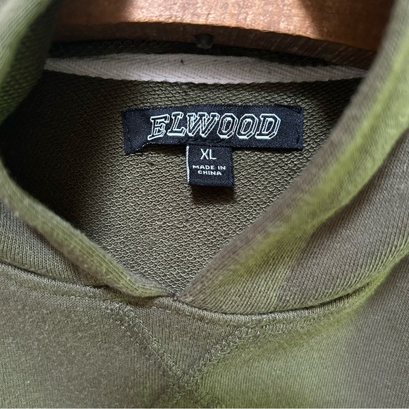 Elwood ~ Boy’s Long Line Terry Short Sleeve Hoodie Shirt in size XL - Picture 2 of 9